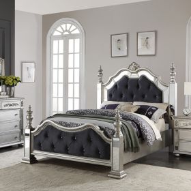  Bling-Bling  Panel Queen Bed(침대+협탁+화장대)