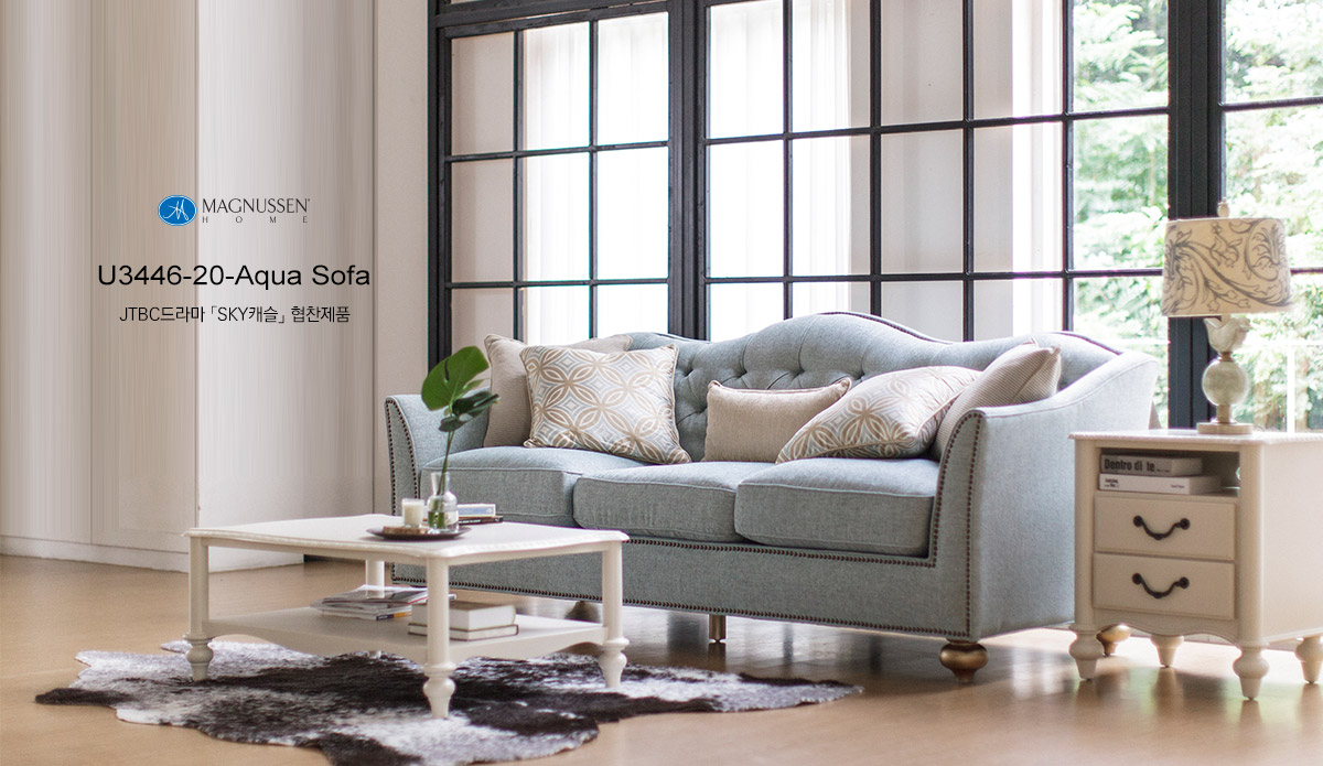 U3446-20-AQUA SOFA
