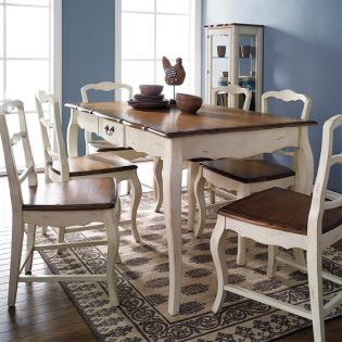  D9337-6  Dining Set  (1 Table + 6 Chairs)