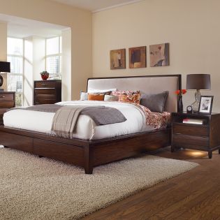 Tangerine 335 Panel Bed  