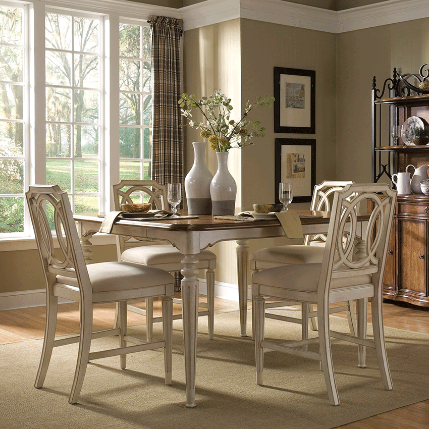 Provenance 76208-LinenCounter Chair