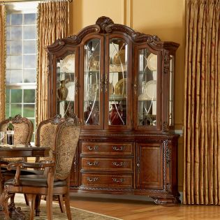 43242 Old WorldDisplay Cabinet