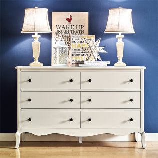 B2185-22-CreamDrawer Dresser