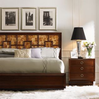  Mirage Harlow  Panel Bed (침대+협탁+화장대)