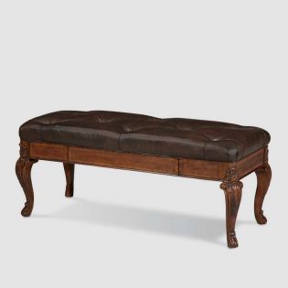 43149 Old WorldStorage Accent Bench