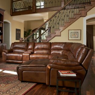 1231Leather Recliner Sofa