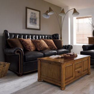 0810-11ALeather Sofa