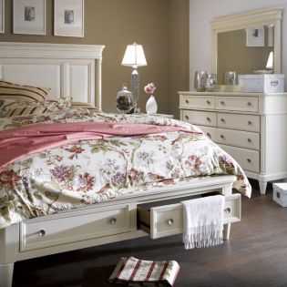 1725R Tuxedo Queen Panel Bed  