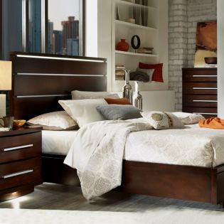 290 MarbellaKing Panel Bed (침대+화장대)