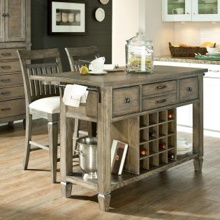 2760-190 BrownstoneKitchen Island