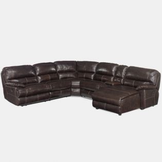 SS606-RC-089Leather Recliner Sofa