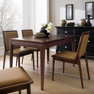  D7801-4  Dining Set (1 Table + 4 Chairs)