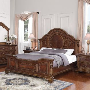 W1954 Talavera Panel Bed  