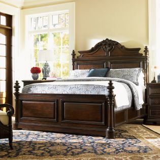 Island Traditions 548King Panel Bed