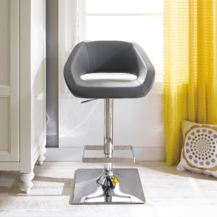 20728-GreyAdjustable Bar Stool