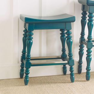  411-51-74 Blue  Counter Stool