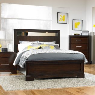 0640 ForumQueen Panel Bed (침대)