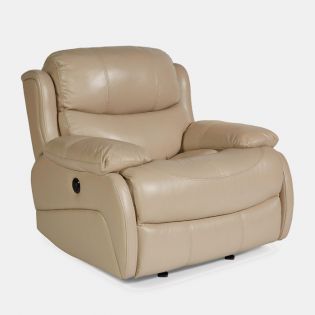 1677-54PLeather Recliner Chair