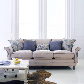  U3412-20-Ivory  Sofa