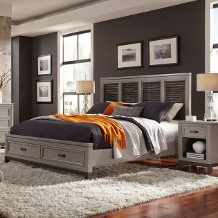 i32 Hyde ParkPanel Bed (침대+협탁+화장대)