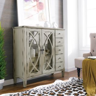 13386-WhiteConsole Cabinet