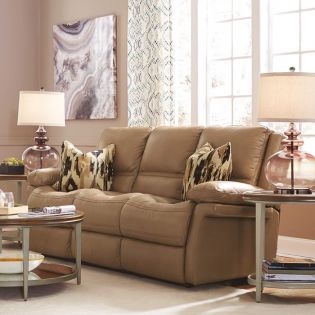 1655-62PLeather Recliner Sofa
