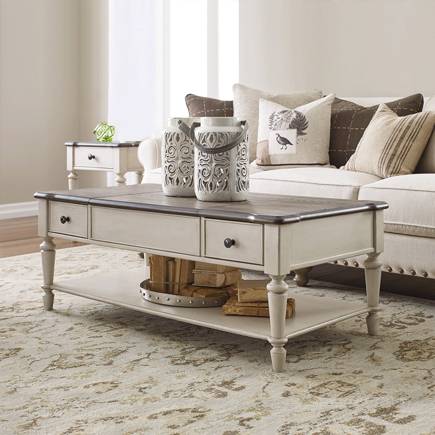 6400-401 BrookhavenLift-Top Cocktail Table
