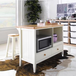 Roommate-WhiteKitchen Island