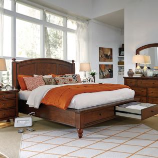 iCB-412-Bch Panel Bed  