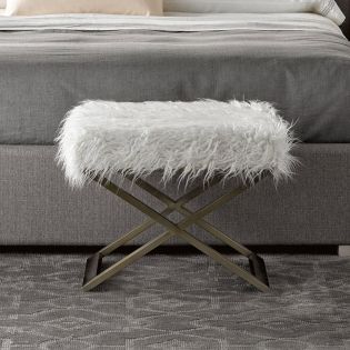 Modern 656A381 Bed End Bench