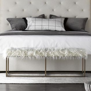 Modern 656B380Accent Bed Bench