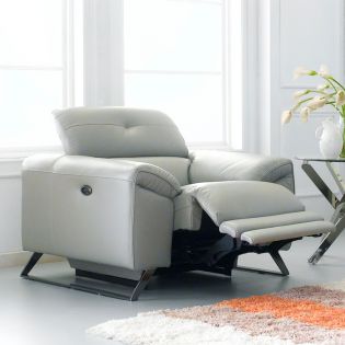  RS-A6241  Power Leather  Recliner Chair
