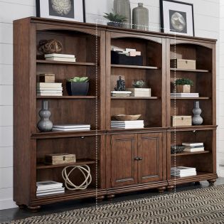 i07-332-WBRDoor Bookcase