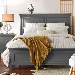 Tamarack-GRY-FR-BedQueen Bed (침대)