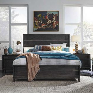 B4450King Panel Bed (침대)