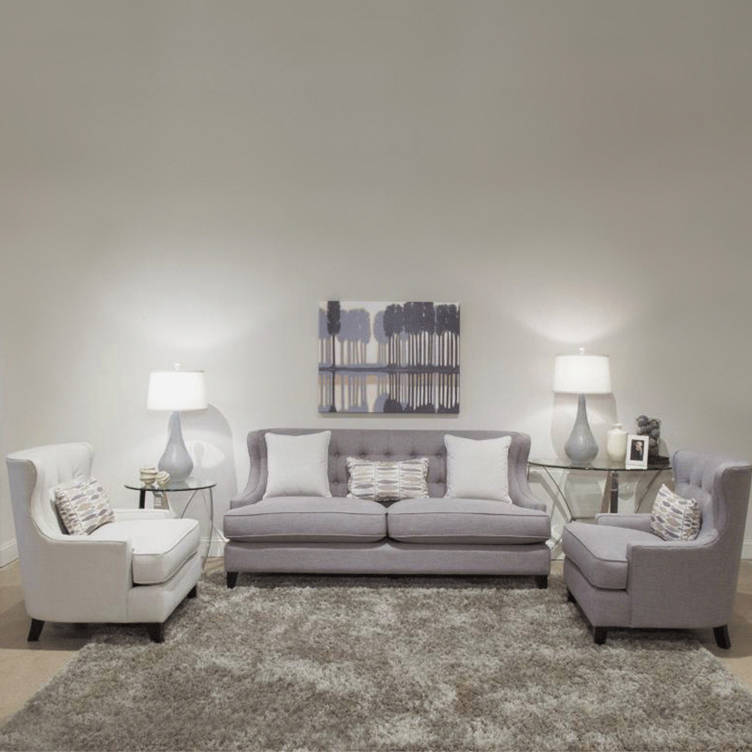 U3822-20-076Grey Sofa