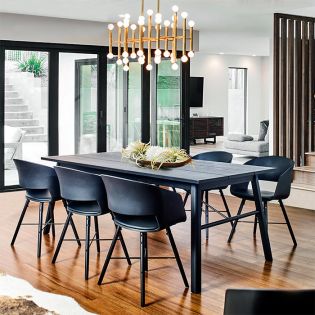 Carver-6CH-BlackDining Set