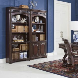 i39-332Door Bookcase