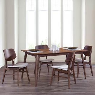  Oscar D1651-6  Dining Set (1 Table + 6 Chairs)