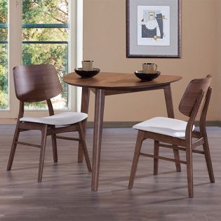  Oscar D1651-2  Dining Set (1 Table + 2 Chairs)