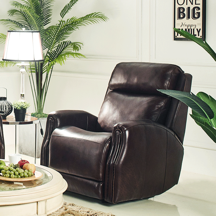 1897-54PHLeather Recliner Chair