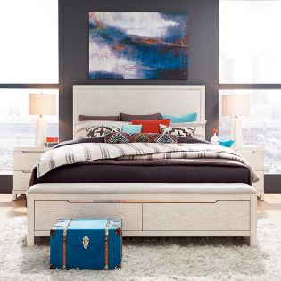 11 West 9600King Bed (침대+협탁+화장대)