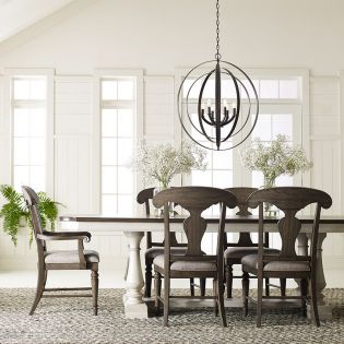 6400-622K Brookhaven-8DExtension Dining Set