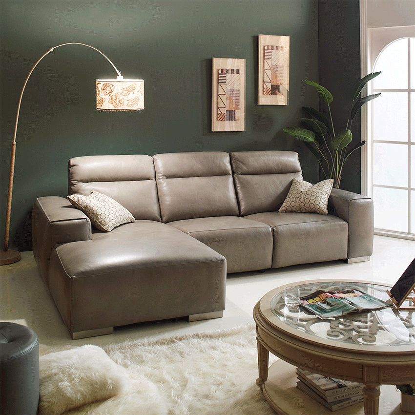 9341RBOLeather Recliner Sofa