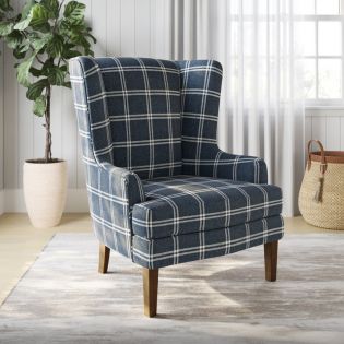 Lacroix-NavyAccent Chair