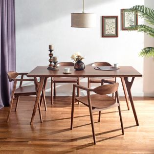 D7200-4Wooden Dining Set