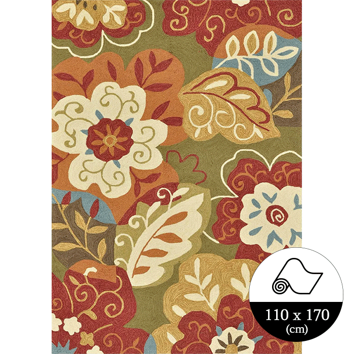 FC-13Green Multi (110x170cm)