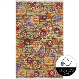 HAR10Green Orange (110x170cm)