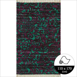 HAR14Purple Turquoise (110x170cm)