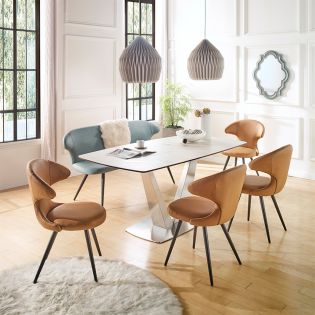 HT90065-6DCeramic Dining Set